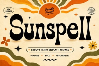 Sunspell Font: Modern & Creative Typography Tools